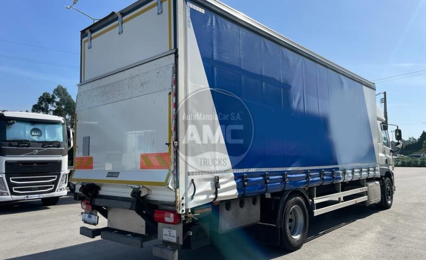 DAF CF 290 EURO6 SUPER SPACE CAB 4X2 CAIXA CORTINAS 8.00 X 2.47 X 2.70