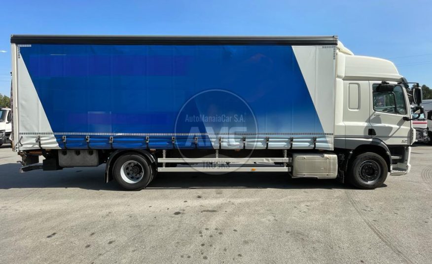 DAF CF 290 EURO6 SUPER SPACE CAB 4X2 CAIXA CORTINAS 8.00 X 2.47 X 2.70