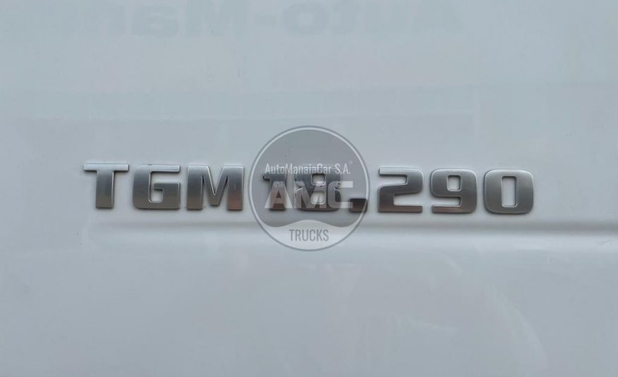 MAN TGM 18.290 EURO6 4X2 CAIXA FECHADA 365.000KMS