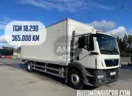 MAN TGM 18.290 EURO6 4X2 CAIXA FECHADA 365.000KMS