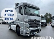 TRATOR MERCEDES ACTROS 1845 EURO6 STREAM SPACE 4X2 RETARDER 2017