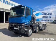 RENAULT C380 EURO6 8X4 BETONEIRA SCHWING STETTER 2018