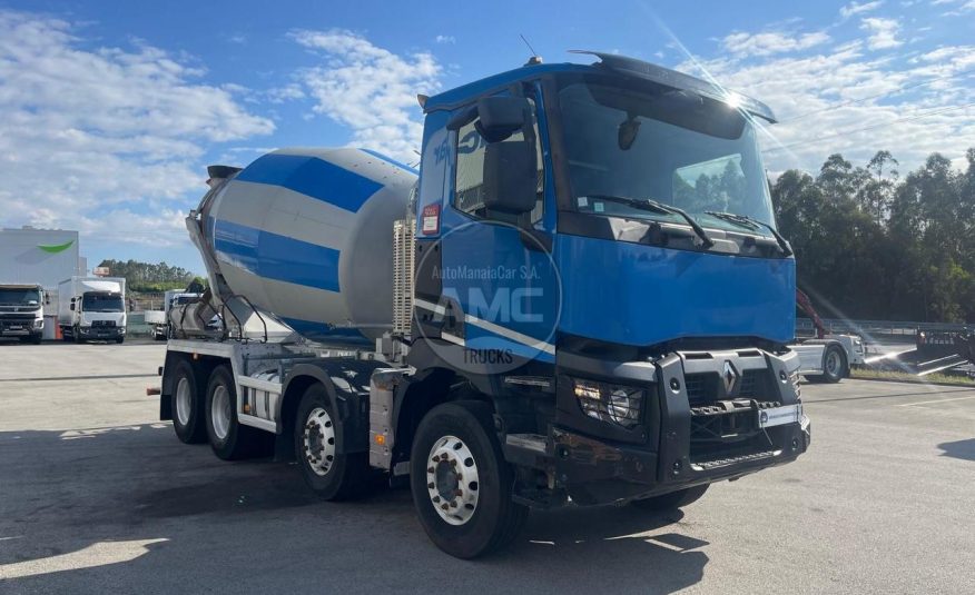 RENAULT C380 EURO6 8X4 BETONEIRA SCHWING STETTER 2018