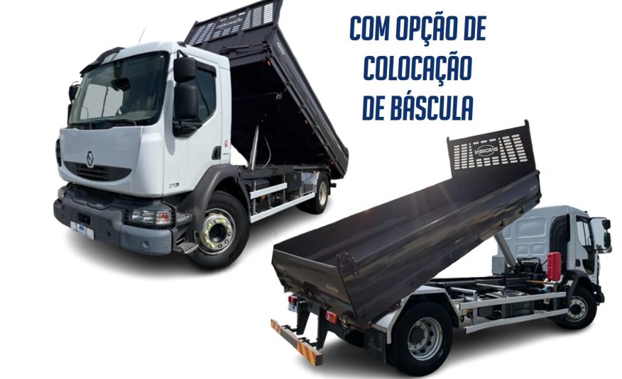 RENAULT MIDLUM 270 DXI EURO5 4X2 16TON COM OPÇÃO DE COLOCAÇÃO DE BÁSCULA