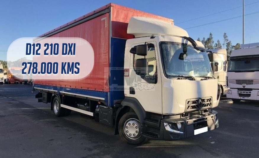 RENAULT D12 210 DXI EURO6 CORTINAS 278.000 KMS