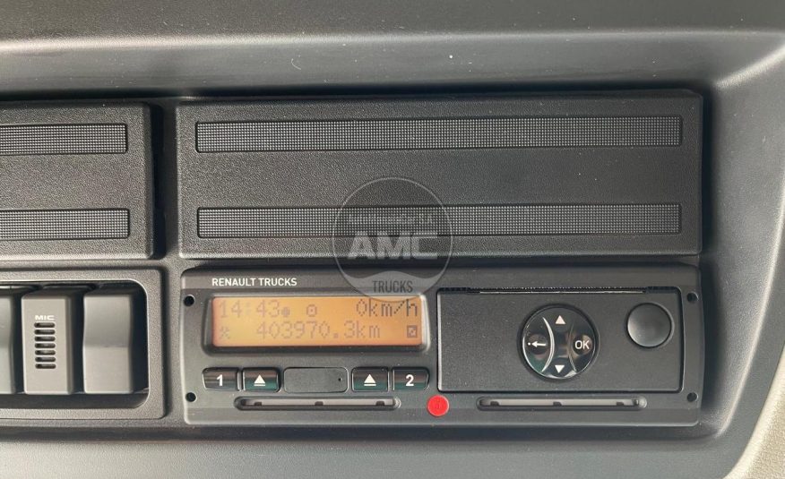 RENAULT D19 280 EURO6 4X2 2018, CAIXA FECHADA 8.60 X 2.45 X 2.45
