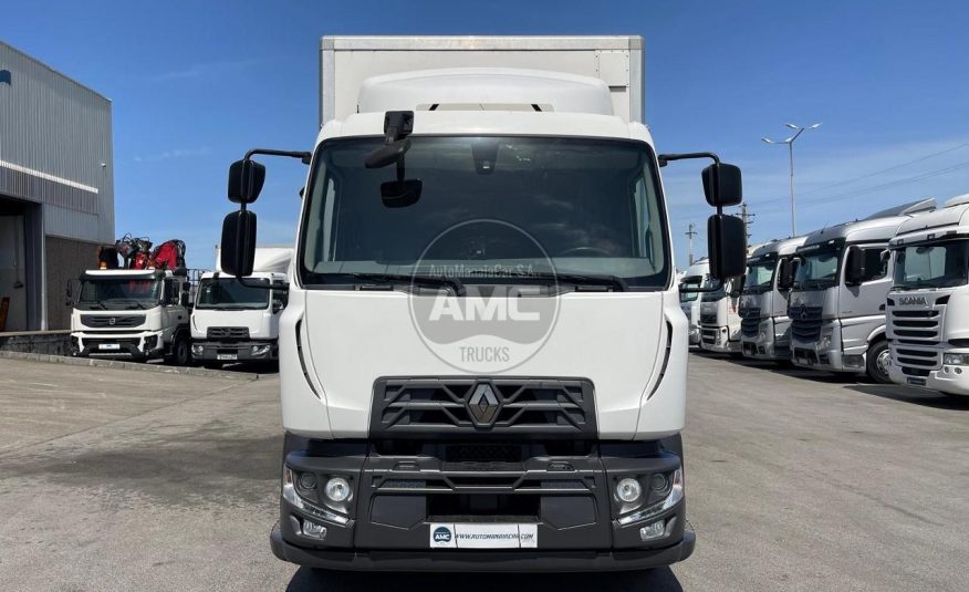 RENAULT D19 280 EURO6 4X2 2018, CAIXA FECHADA 8.60 X 2.45 X 2.45