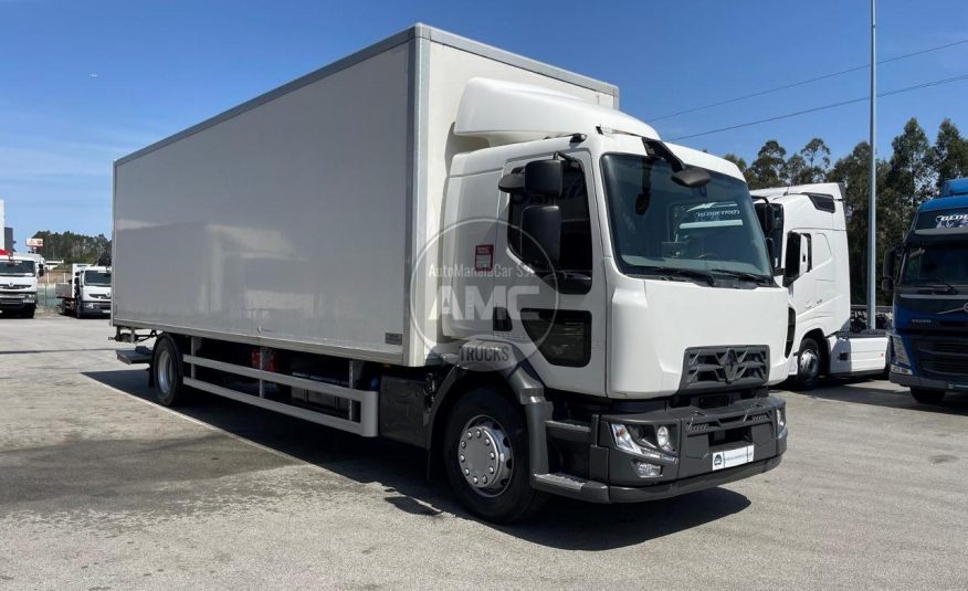 RENAULT D19 280 EURO6 4X2 2018, CAIXA FECHADA 8.60 X 2.45 X 2.45