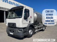 RENAULT DTI11 C380 EURO6 4X2 2017 AUTO RETARDER, REDUÇÃO CISTERNA INOX PARA PRODUTOS ALIMENTARES