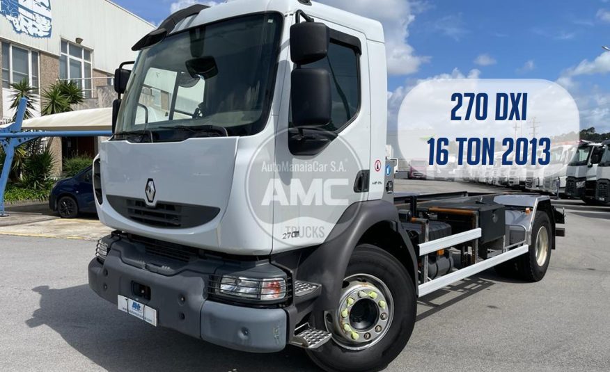 RENAULT MIDLUM 270 DXI EURO5 4X2 16TON COM OPÇÃO DE COLOCAÇÃO DE BÁSCULA