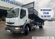 RENAULT MIDLUM 270 DXI EURO5 4X2 COM BÁSCULA TRI-LATERAL NOVA