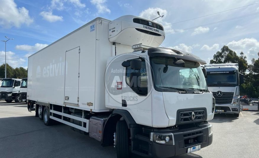 RENAULT D26 380 EURO6 6×2 FRIGORIFICO