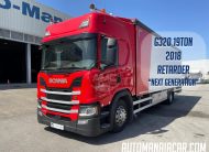 SCANIA G320 4×2 19TON 2018 RETARDER CAIXA CORTINAS 8.20 X 2.45 X 2.50
