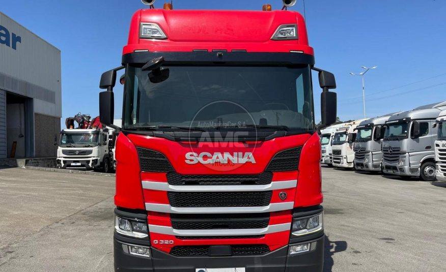 SCANIA G320 4×2 19TON 2018 RETARDER CAIXA CORTINAS 8.20 X 2.45 X 2.50