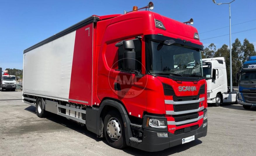 SCANIA G320 4×2 19TON 2018 RETARDER CAIXA CORTINAS 8.20 X 2.45 X 2.50