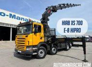 SCANIA G420 EURO5 8X2 RETARDER COM GRUA HIAB XS 700 E-8 HIPRO