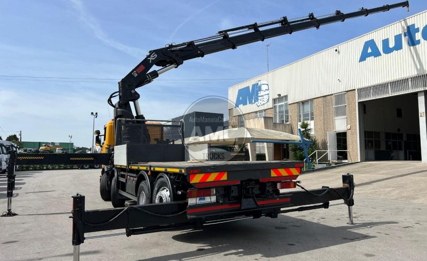 SCANIA G420 EURO5 8X2 RETARDER COM GRUA HIAB XS 700 E-8 HIPRO