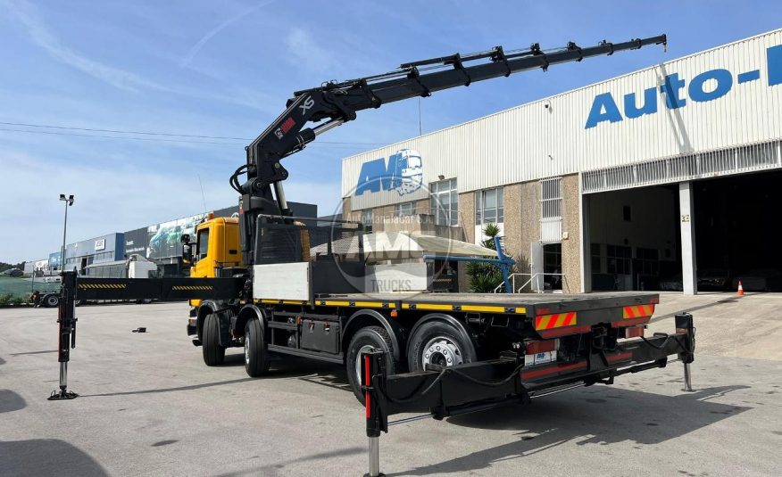 SCANIA G420 EURO5 8X2 RETARDER COM GRUA HIAB XS 700 E-8 HIPRO