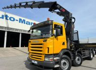 SCANIA G420 EURO5 8X2 RETARDER COM GRUA HIAB XS 700 E-8 HIPRO