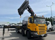 SCANIA G420 EURO5 8X2 RETARDER COM GRUA HIAB XS 700 E-8 HIPRO