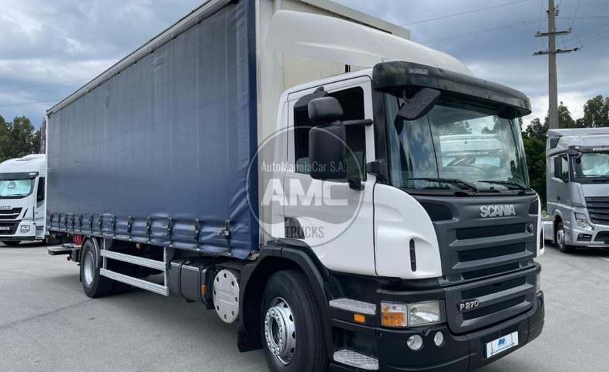SCANIA P270 4×2 CORTINAS CAIXA MANUAL 19 TON