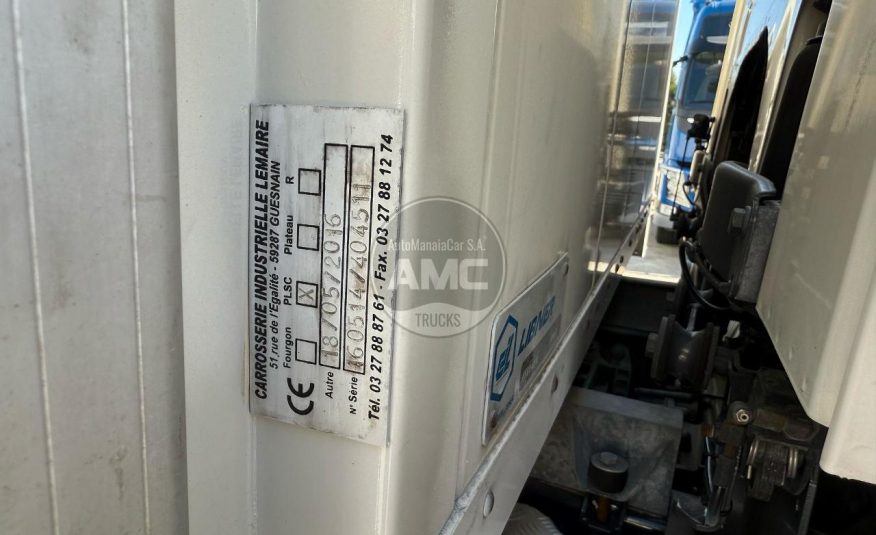 SCANIA P280 E6 4X2 19T CORTINAS E TETO DESLIZANTE