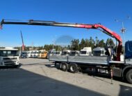 SCANIA R420 6X2 EURO5 RETARDER ESPECIAL TRANSPORTE FERRO COM GRUA FASSI F95A