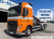 VOLVO FH13 460 GLOBETROTTER EURO6 6X2 2016 AMPLIROLL PALFINGER
