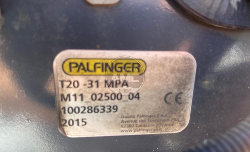 VOLVO FH13 460 GLOBETROTTER EURO6 6X2 2016 AMPLIROLL PALFINGER