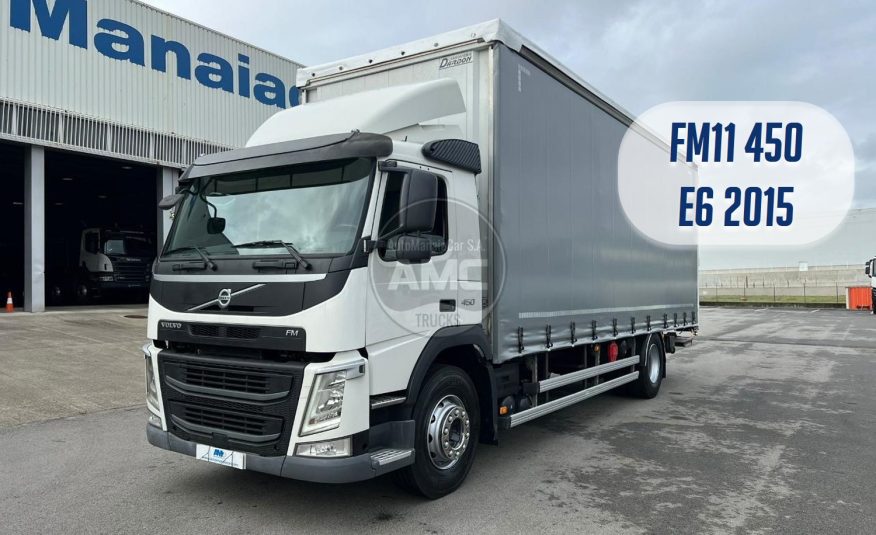 VOLVO FM11 450 EURO6 4X2 CORTINAS 2015