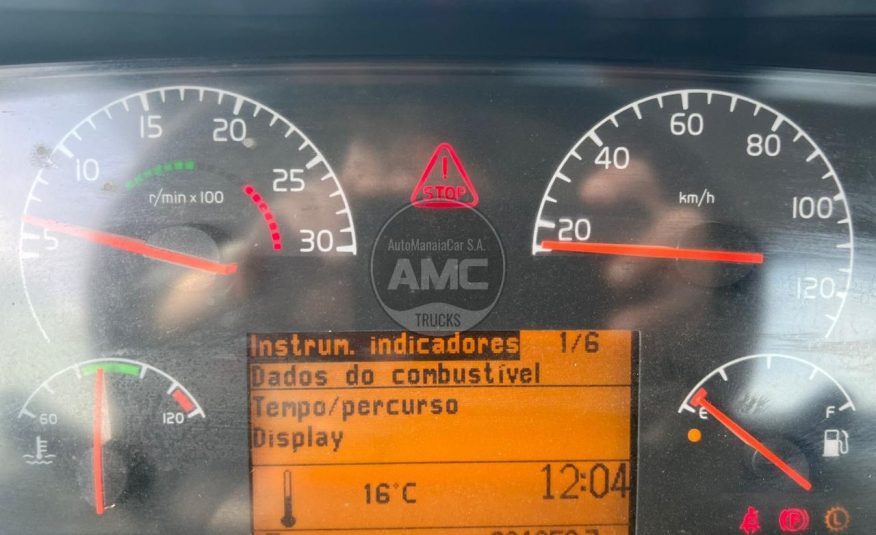 VOLVO FM12 460 6X4 AMPLIROLL CABINE BAIXA RETARDER REDUÇÃO