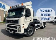 VOLVO FM12 460 6X4 AMPLIROLL CABINE BAIXA RETARDER REDUÇÃO