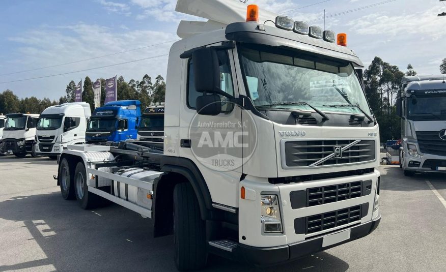 VOLVO FM12 460 6X4 AMPLIROLL CABINE BAIXA RETARDER REDUÇÃO