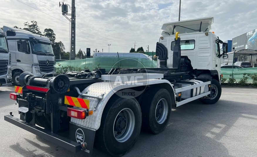 VOLVO FM12 460 6X4 AMPLIROLL CABINE BAIXA RETARDER REDUÇÃO