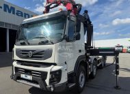 VOLVO FMX 500 EURO5 8X4 RETARDER P.CONTENTORES + GRUA + ROTOR + PINÇA