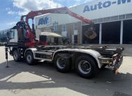 VOLVO FMX 500 EURO5 8X4 RETARDER P.CONTENTORES + GRUA + ROTOR + PINÇA